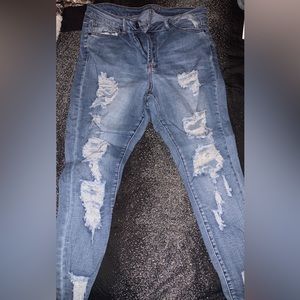 Rue 21 distressed jeans